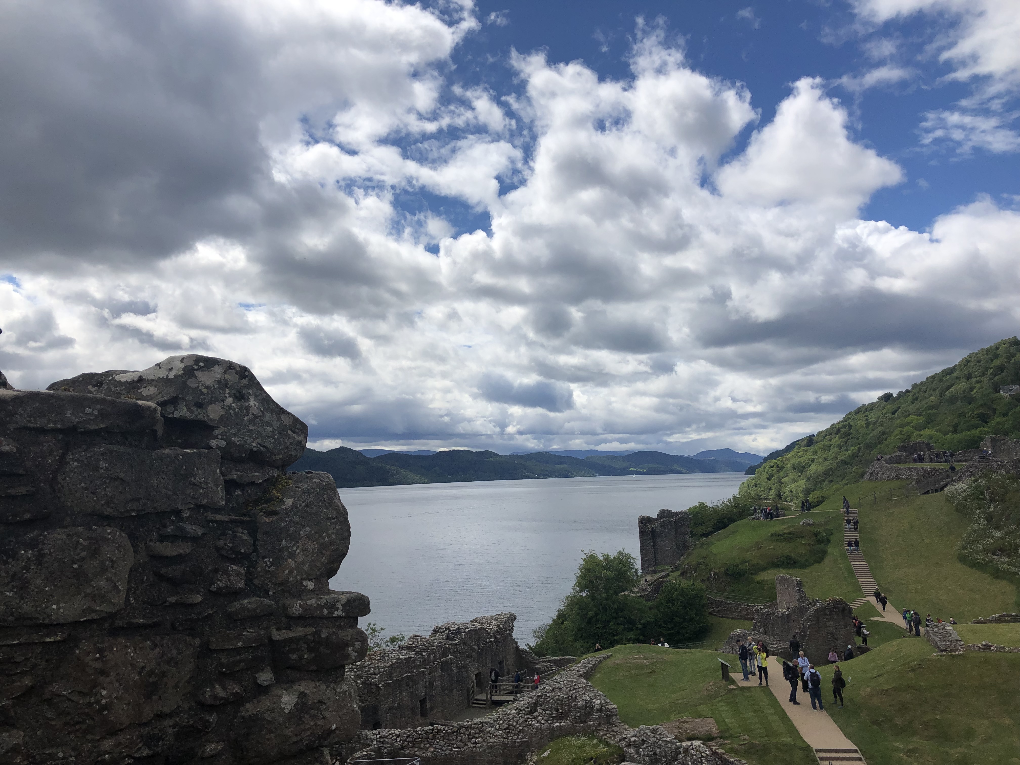 Photo de paysage château Urquhart et Loch Ness Photo de paysage château Urquhart et Loch Ness